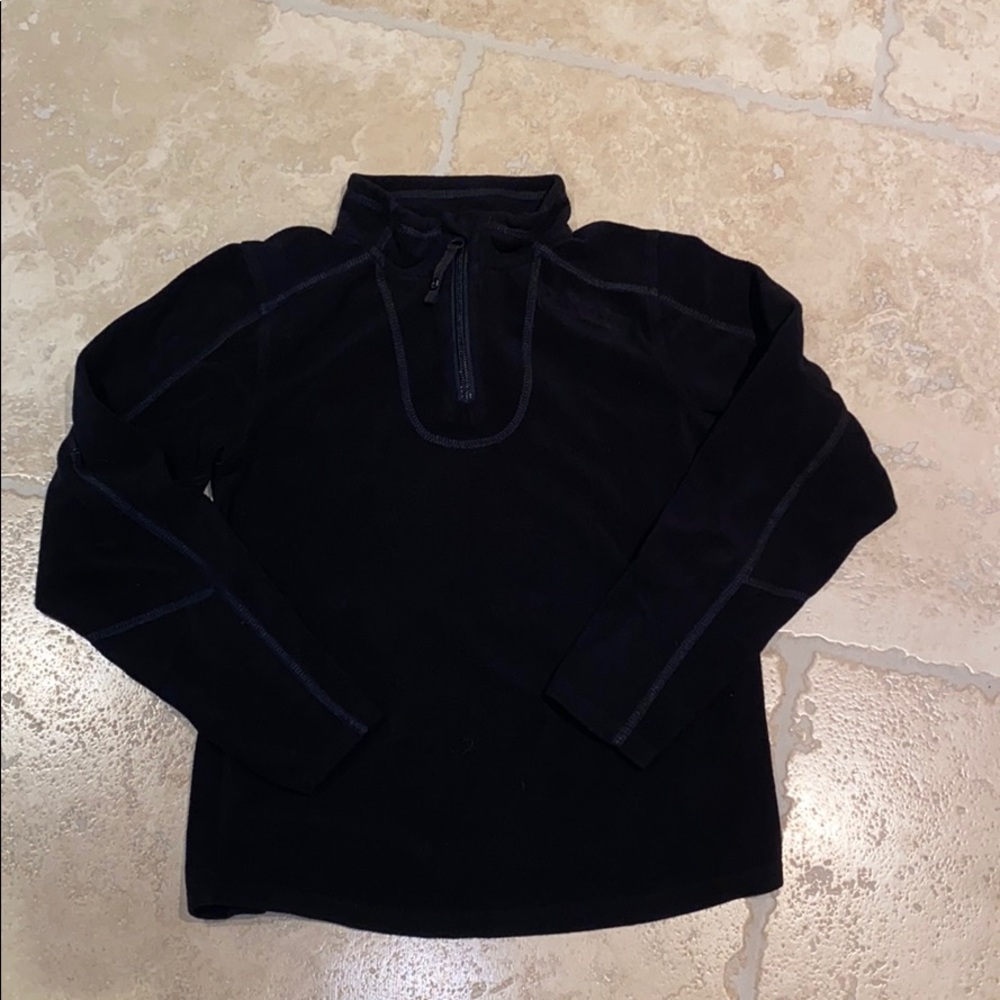 Boys Light Weight Quarter Zip Fleece Pullover